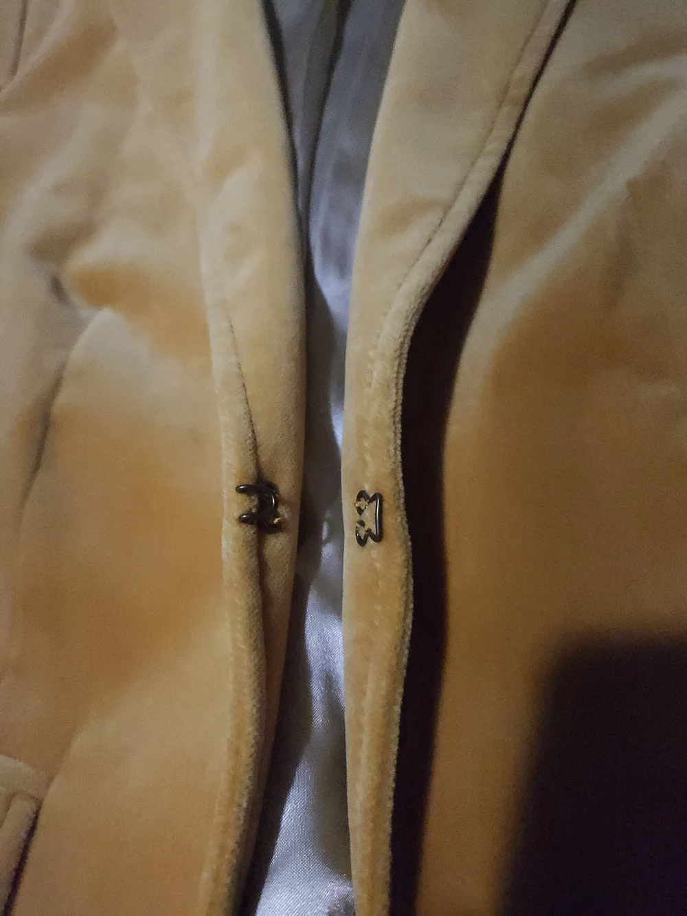 J.Crew Mustard Yellow Velvet Blazer Tailored Women Sz 4 Equestrian Old Money